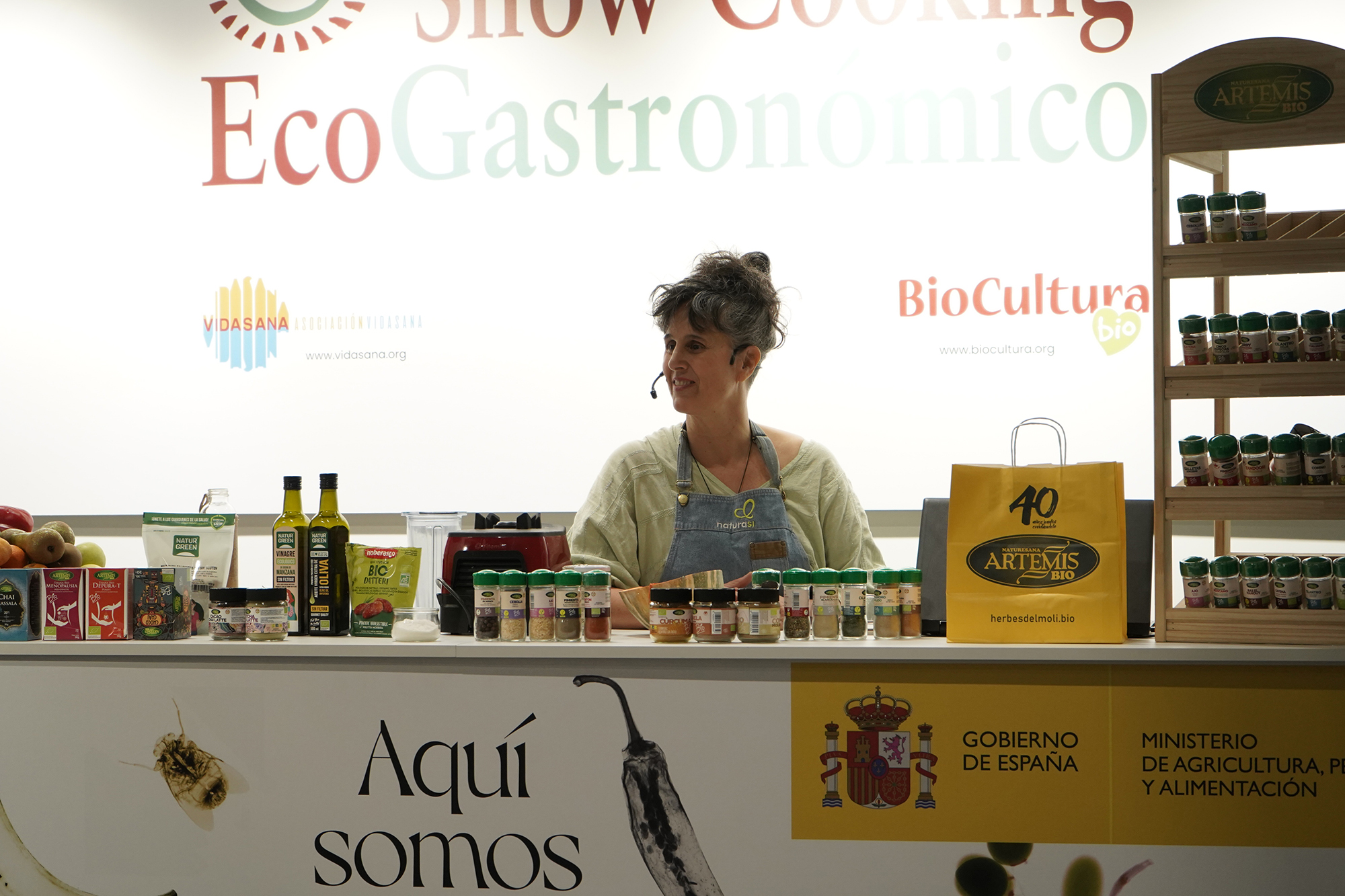 showcooking herbes del moli